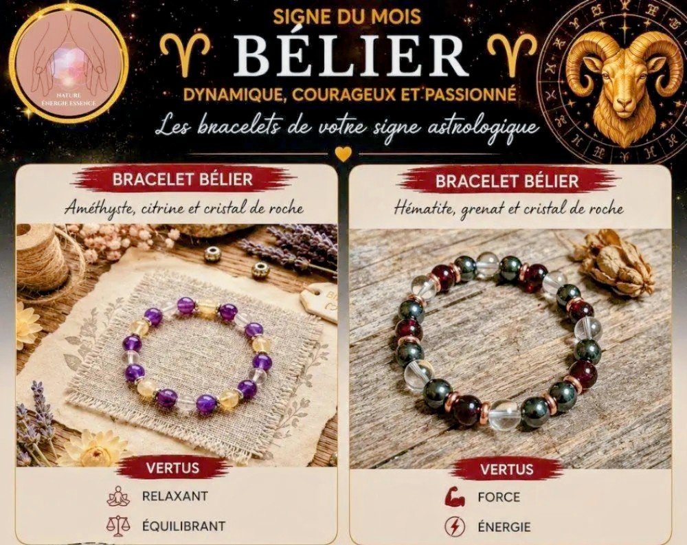 Bracelet Zodiaque - BELIER