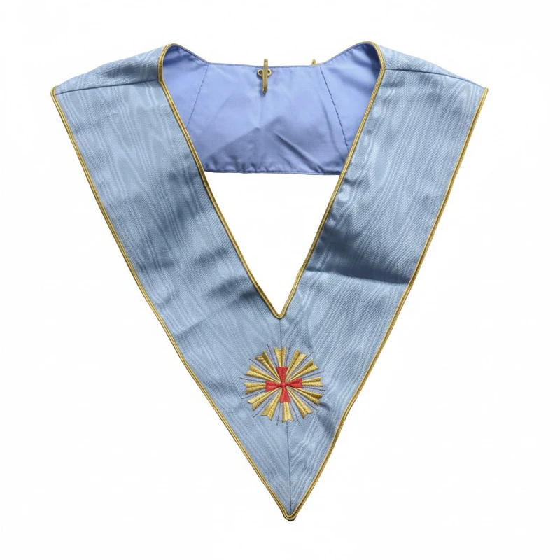 Sautoir Vénérable Maître, Croix Templière - RER