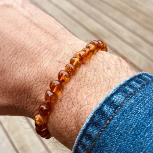Bracelet Ambre Mixte