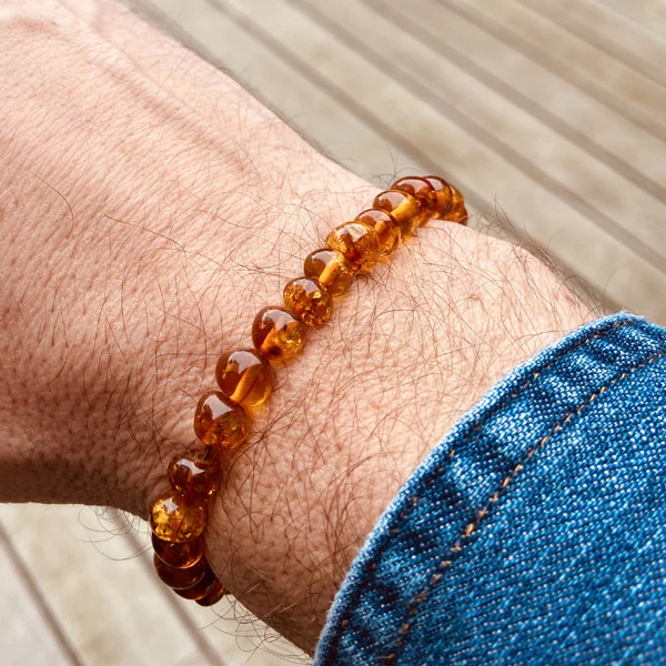 Bracelet Ambre Mixte