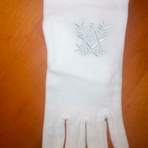 GANTS BLANC FEMME ACACIA BLANC Lettre "G"