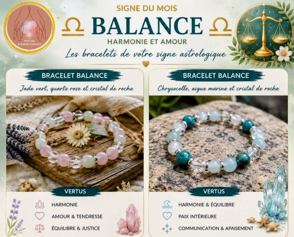 Bracelet Zodiaque — Balance
