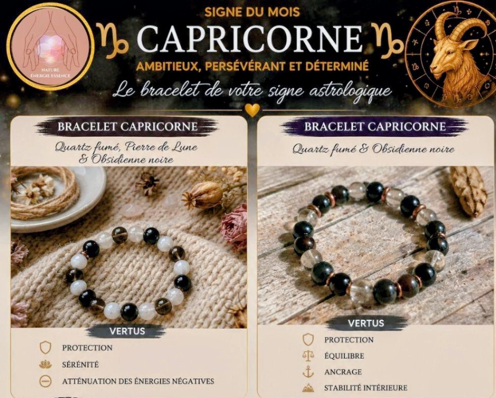 Bracelet Zodiaque — Capricorne