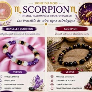Bracelet Zodiaque — Scorpion