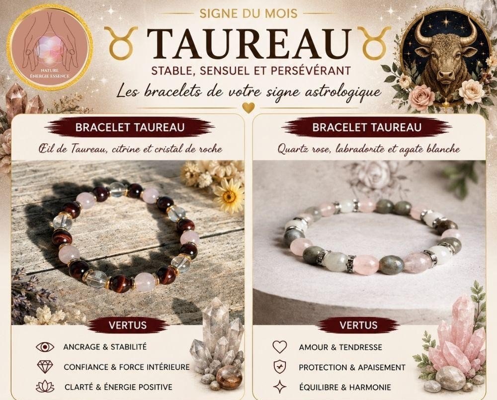 Bracelet Zodiaque — Taureau