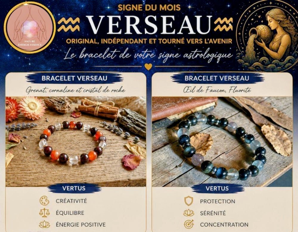 Bracelet Zodiaque — Verseau