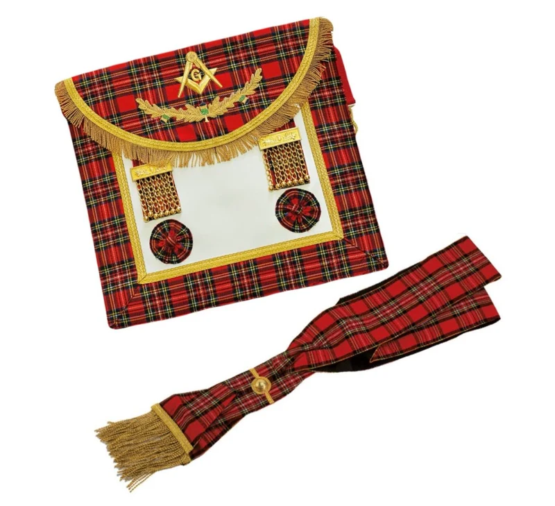 Pack Maître Tablier + Écharpe - Rite Standard d'Ecosse
