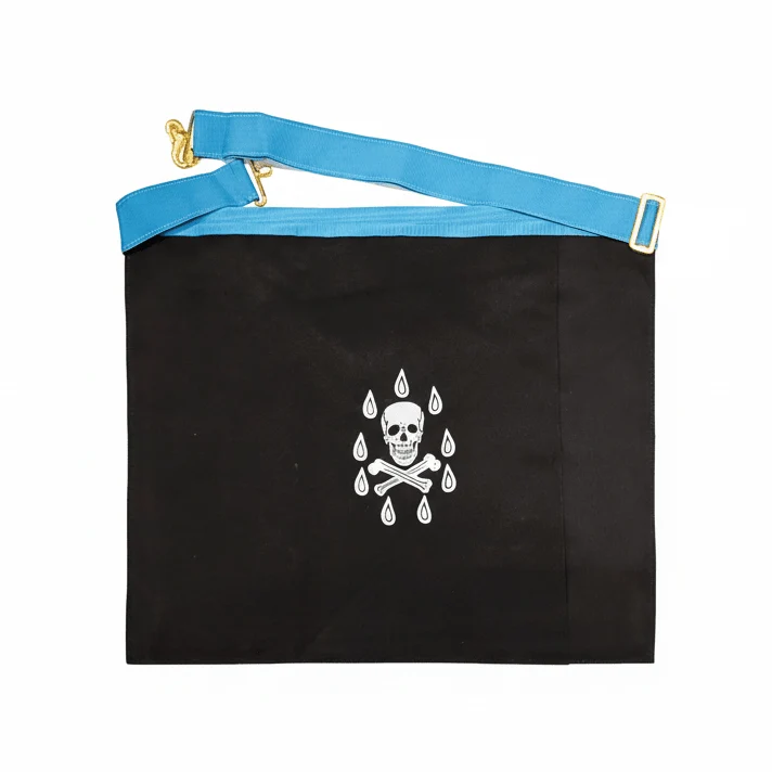 Pack Maître. Tablier Bords droits + Cordon - Rite Français Traditionnel – Image 3