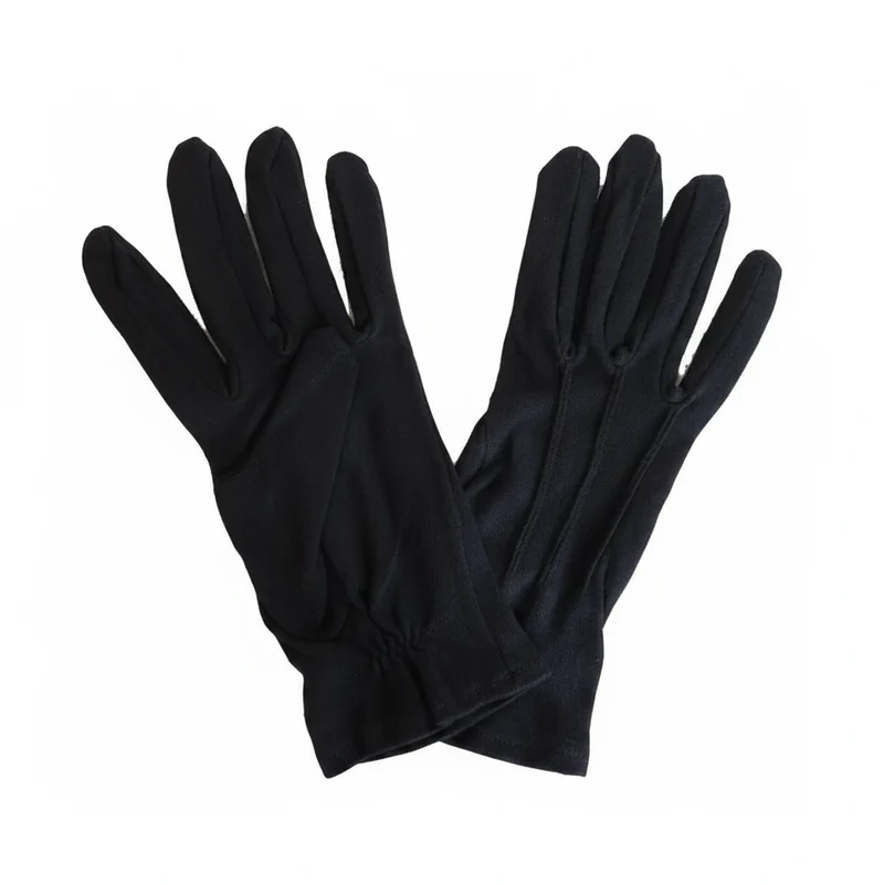 Gants Maçonniques Noirs – Élégance, Symbolique & Conformité Rituelle