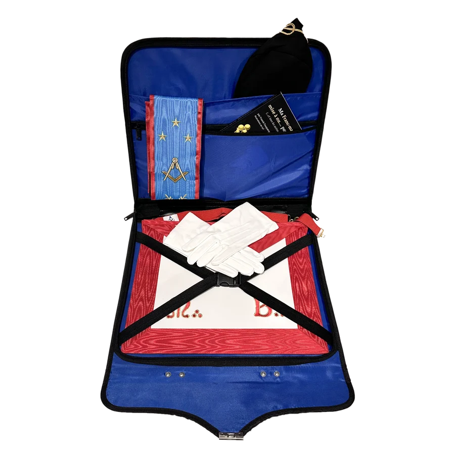 Mallette Maçonnique en Simili-Cuir – Transport de Décors et Tablier – Image 2