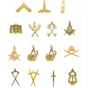 Pack de 15 bijoux D'YORK Doré