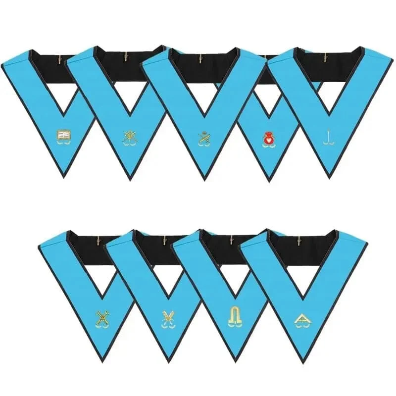 Pack 9 Sautoirs Officiers - 4° Degré REAA