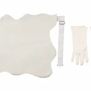 Tablier Apprenti Entré. Simili cuir + 1 paire gants offerte - Rite Opératif de Salomon (ROS)