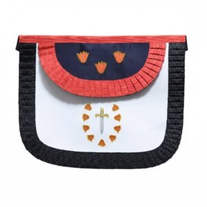 Tablier 1° Ordre. 39x33 cm - Rite Français Traditionnel (Chapitre Français)